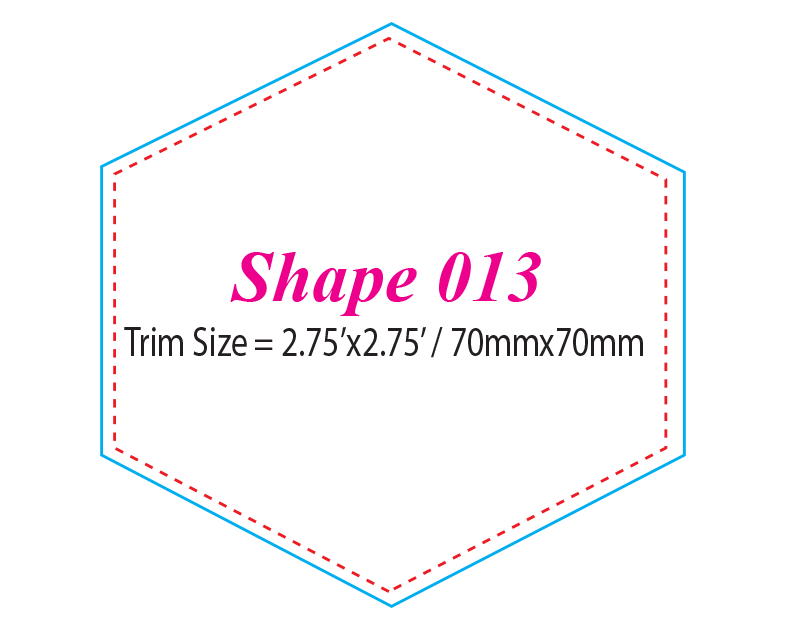 Die-cut Shape 13 