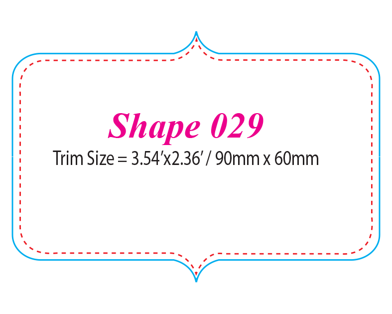 Die-cut Shape 29 