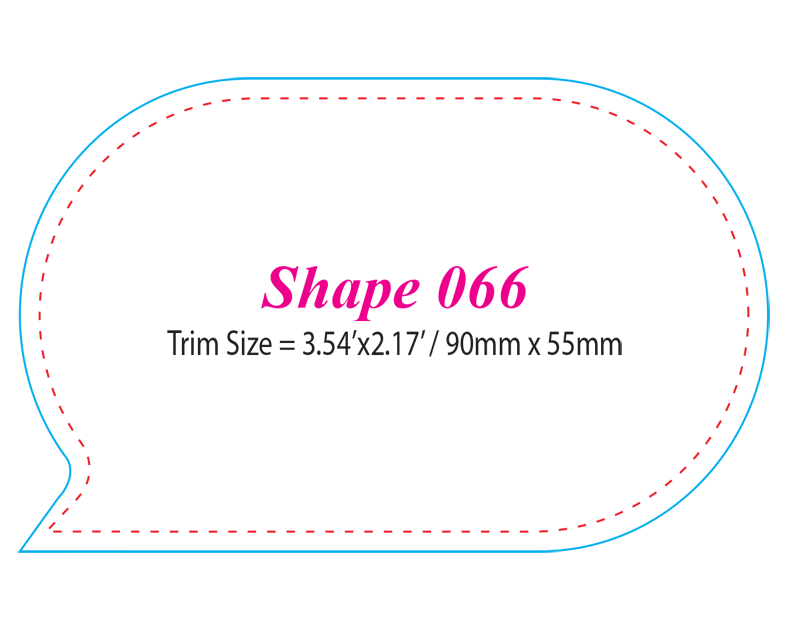 Die-cut Shape 66 