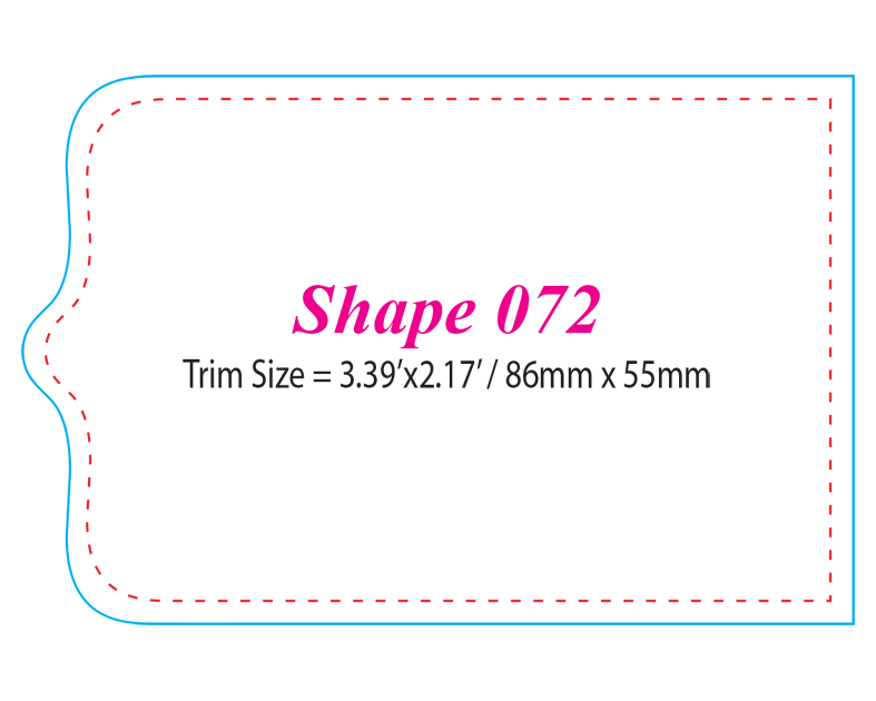 Die-cut Shape 72 