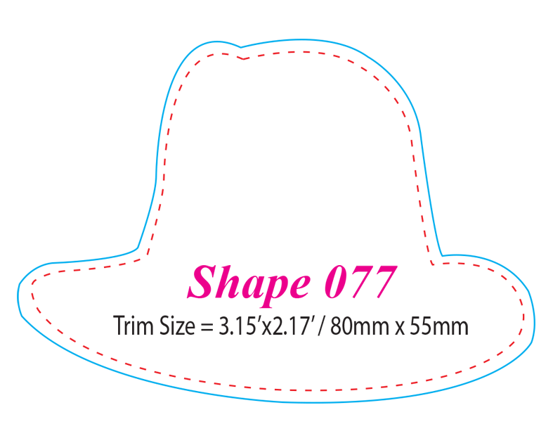 Die-cut Shape 77 