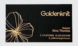 Black Paper Business cards